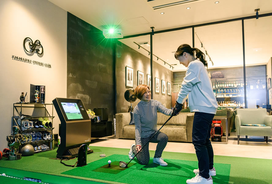 女性のためのゴルフレッスン